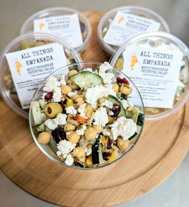 Mediterranean Chickpea & Feta Salad (8oz)