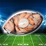 Football Platter 1 dozen (12)